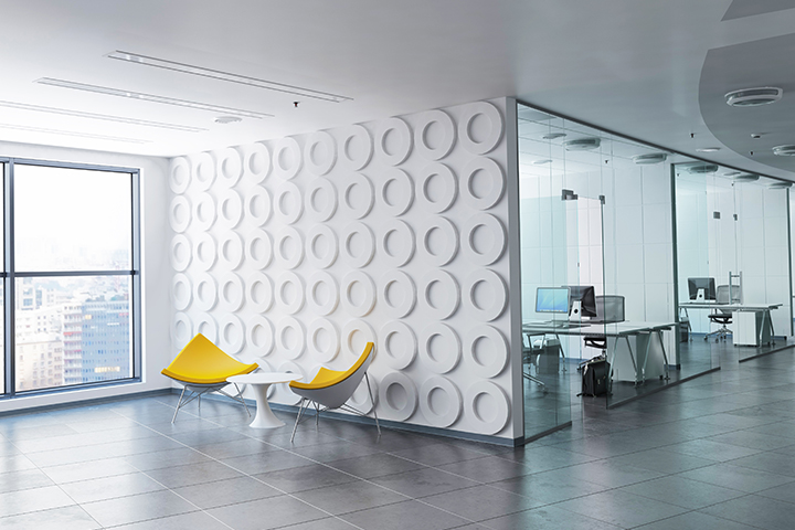 photo d'un bureau moderne