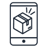 icon mobile parcel tracker