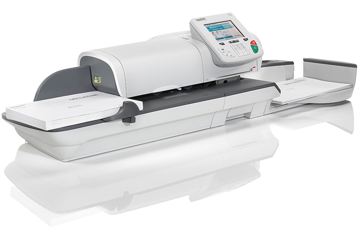 Postage metter with envelopes