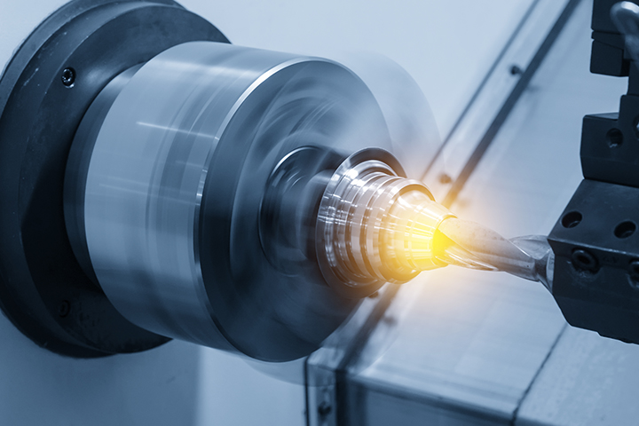 machine drilling steel cone shape rod manufacturing process