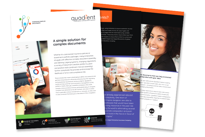 Quadient Inspire: A Simple Solution for Complex Documents