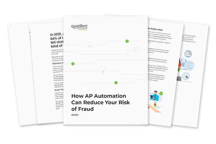 How AP Automation can reduce your risk of fraud
