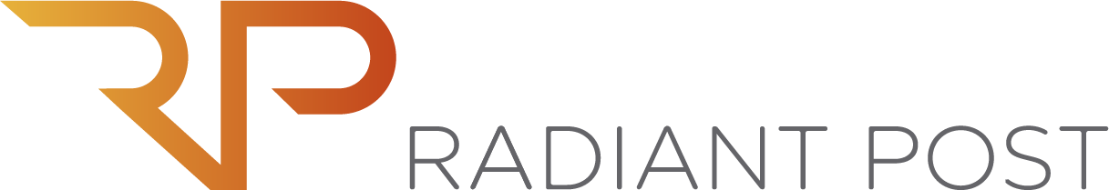 Radiant Post logo in colour