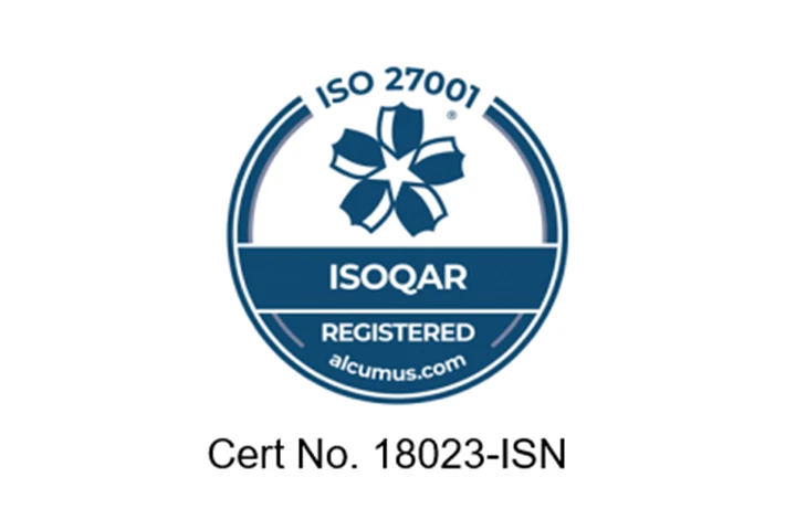ISO 27001 Certificate