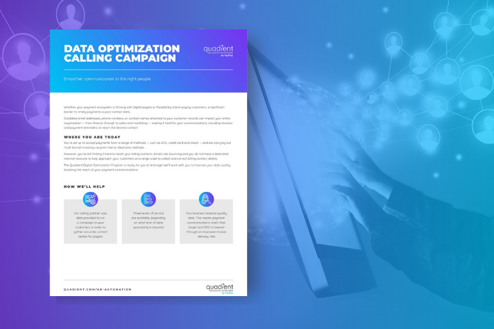 Data Optimization Calling Campaign Datasheet