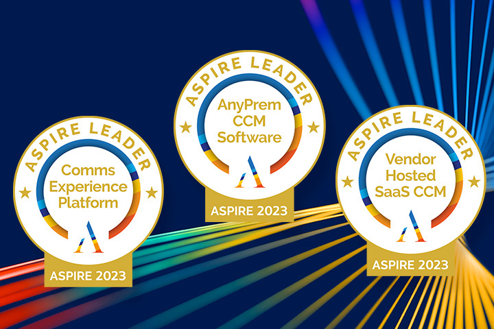 Immagine di tre distintivi Leader Aspire 2024