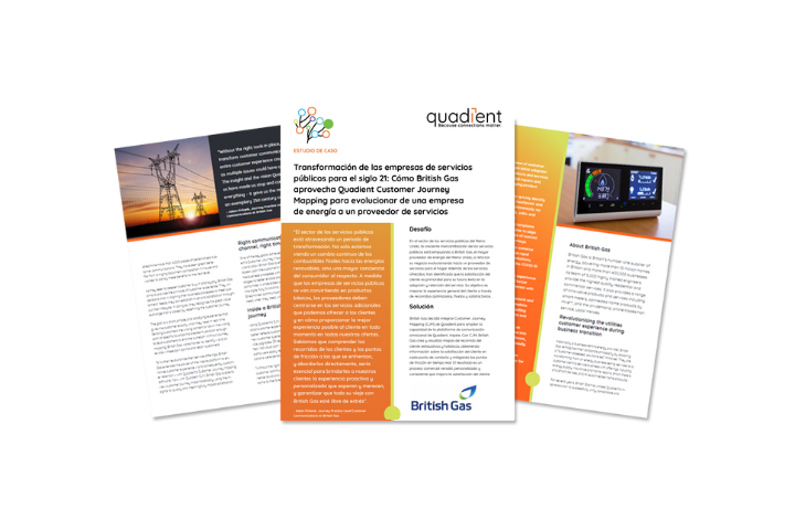 Cómo British Gas utilizó Quadient Customer Journey Mapping para evolucionar de una empresa de energía a un proveedor de servicios