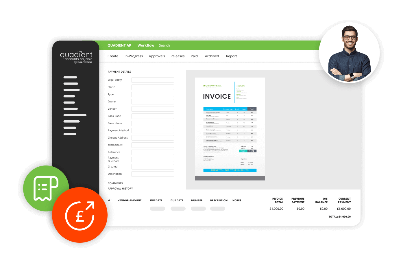 ap issue payments uk
