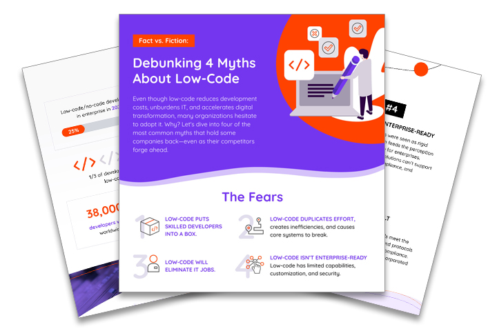 Debunking 4 myths about low-code