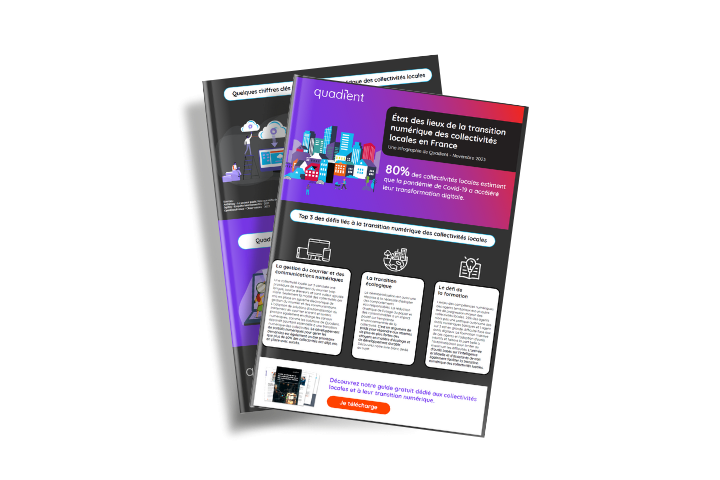Infographie collectivités Quadient