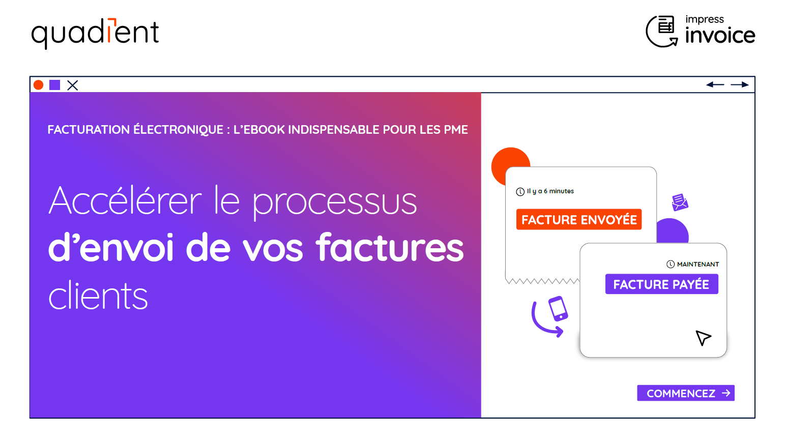 envoyez rapidement vos factures