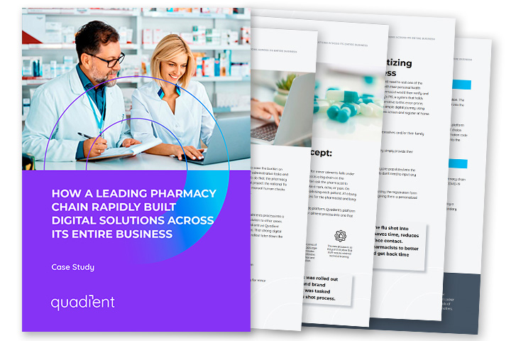 How a leading pharmacy chain rapidly built digital solutions across its entire business  