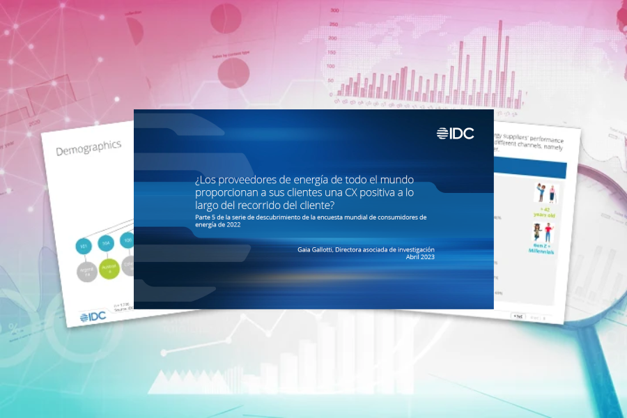 Encuesta de IDC: ¿Los proveedores de energía proporcionan una CX positiva? | Quadient 