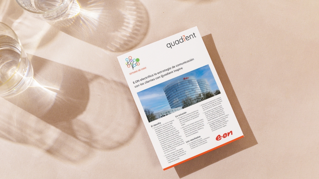 E.ON electrifica la estrategia de comunicación con los clientes con Quadient Inspire 