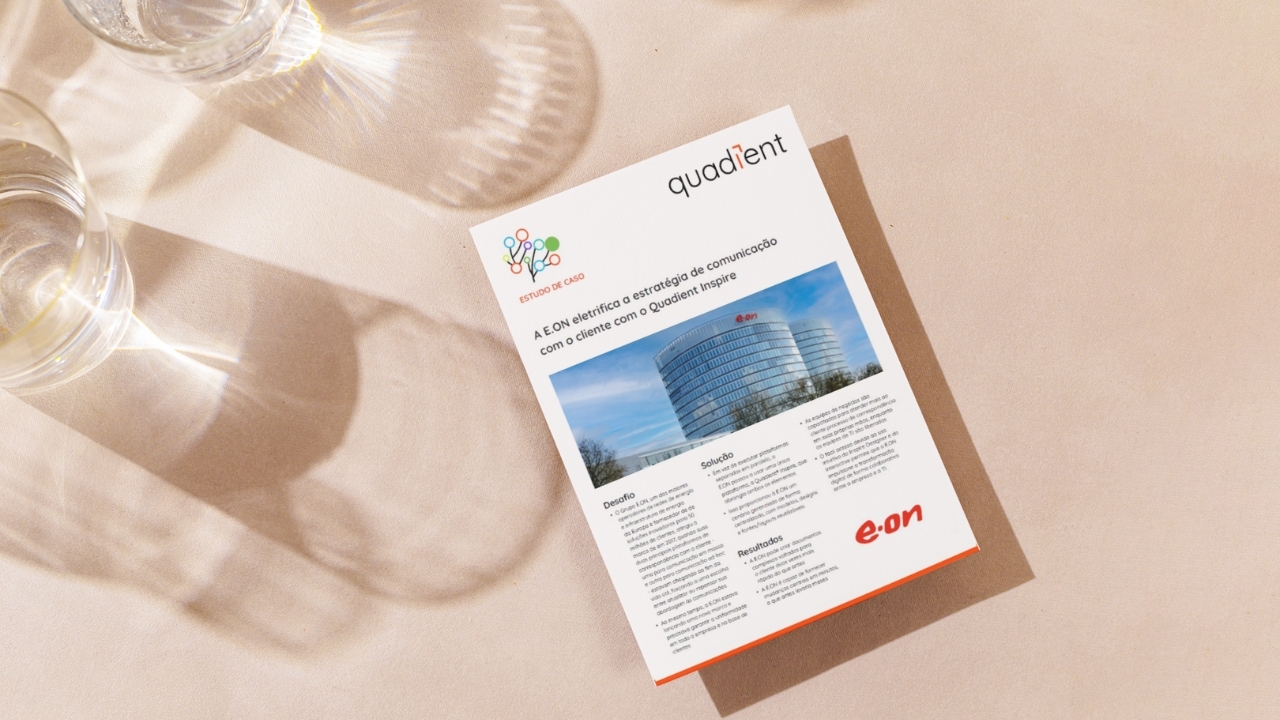 A E.ON eletrifica a estratégia de comunicação com o cliente com o Quadient Inspire 