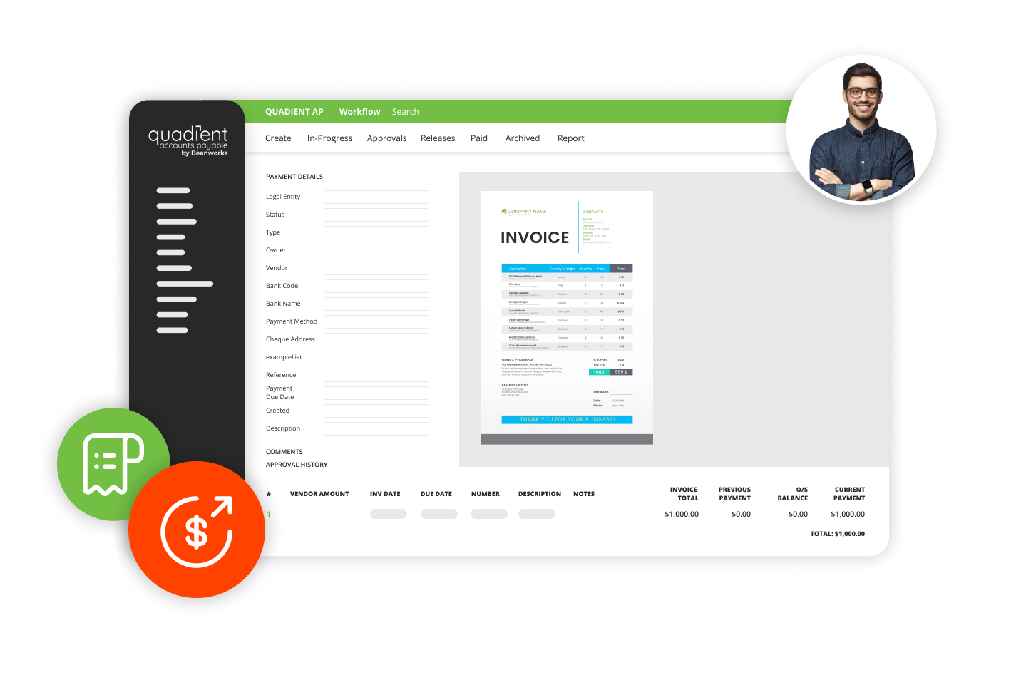AP Issue Payments screenshot