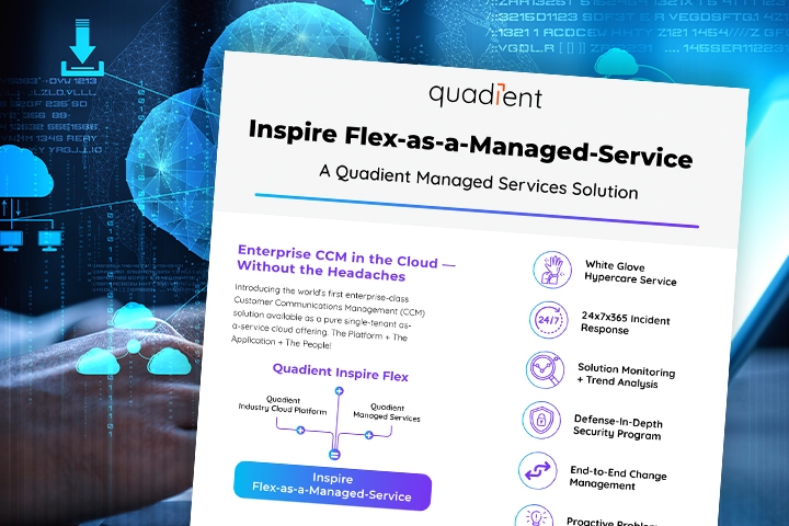 Thumbnail of infographic against background showing cloud application management
