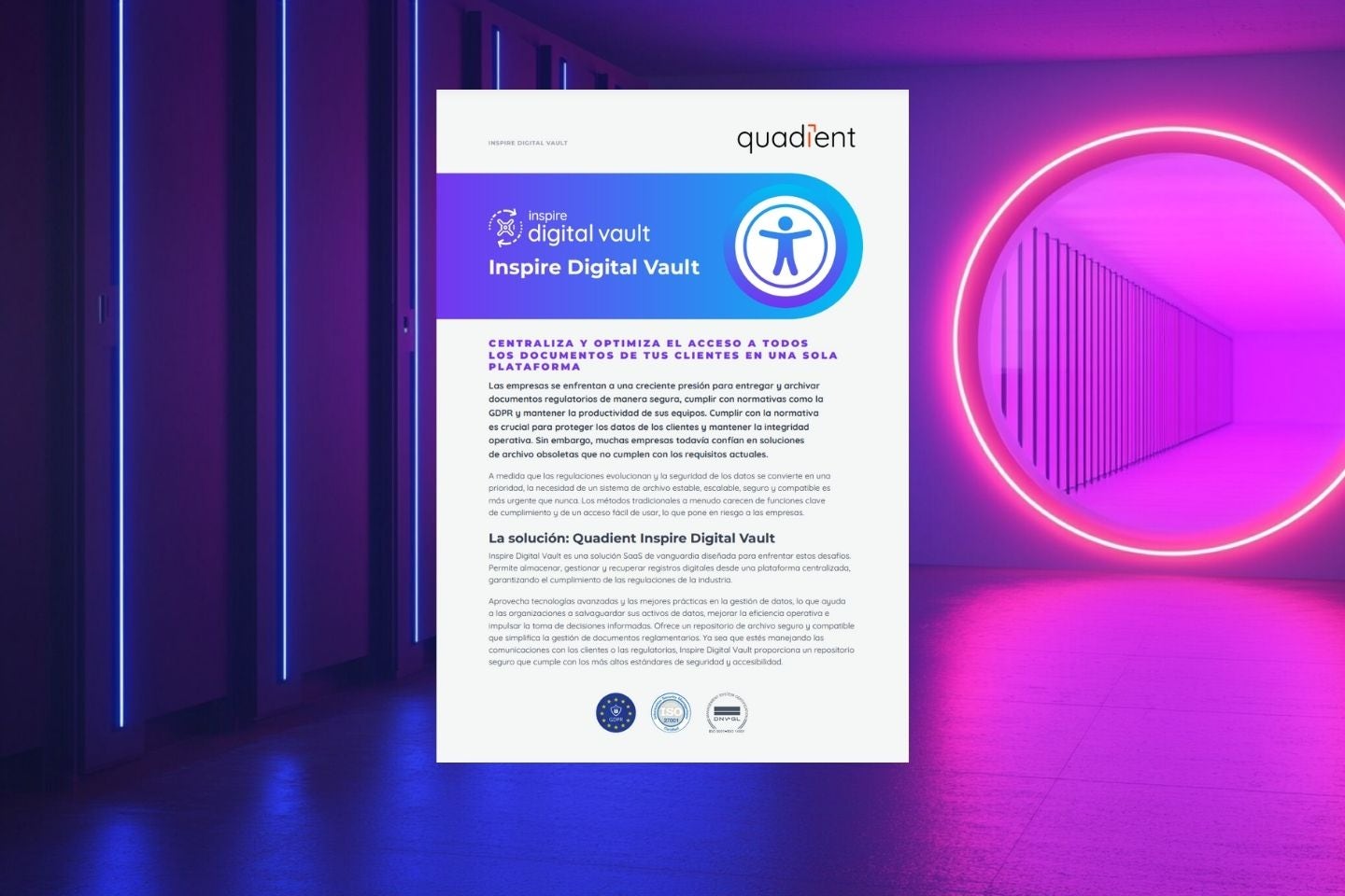 Inspire Digital Vault brochure