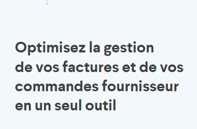 Optimisez la gestion de vos factures et de vos commandes fournisseur en un seul outil