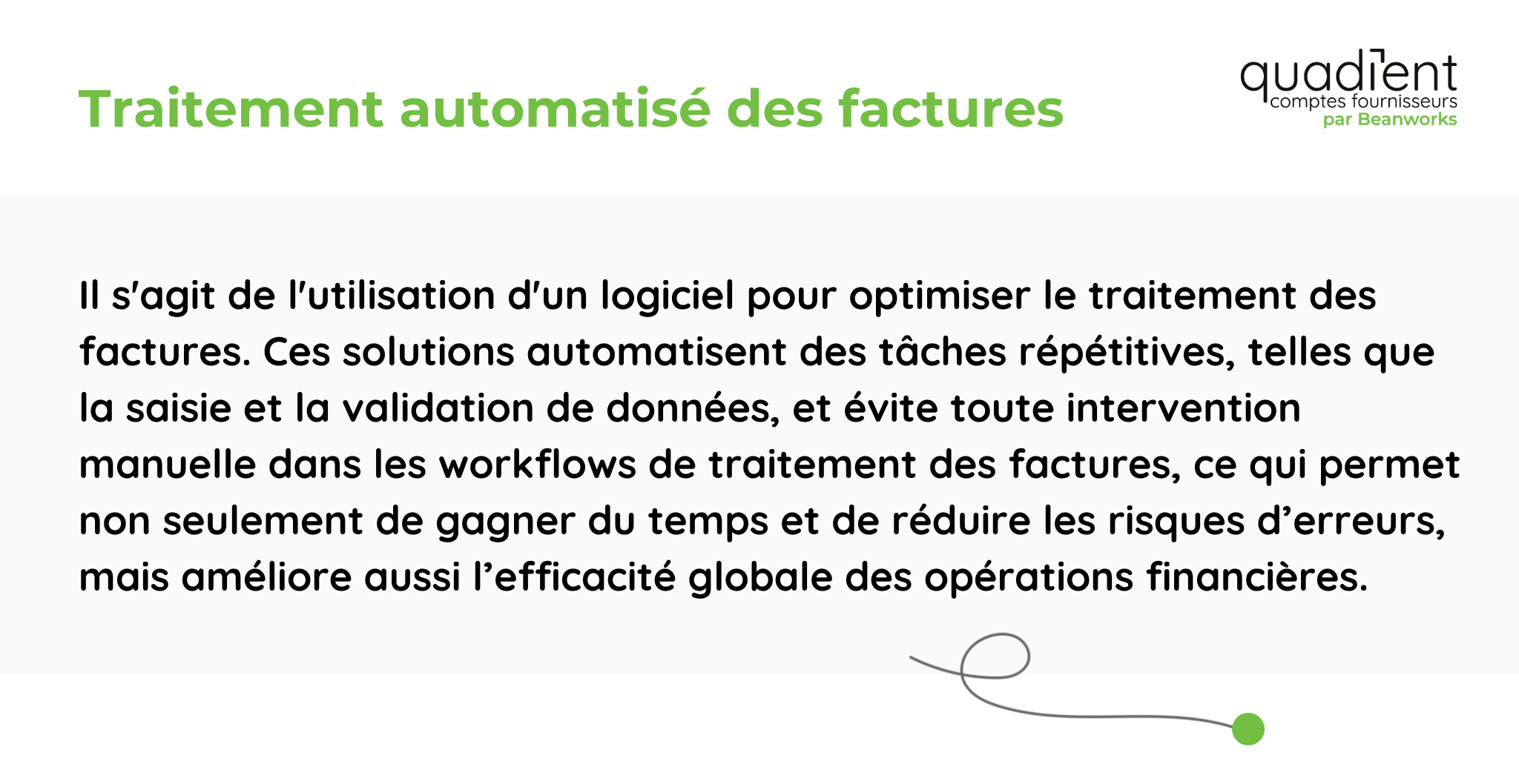 traitement automise des facture