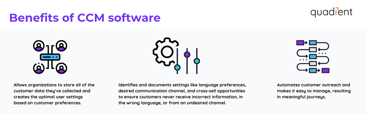 benefits of CCM software