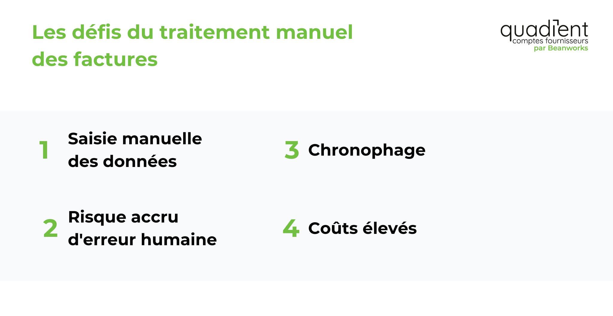 les defis du traitement