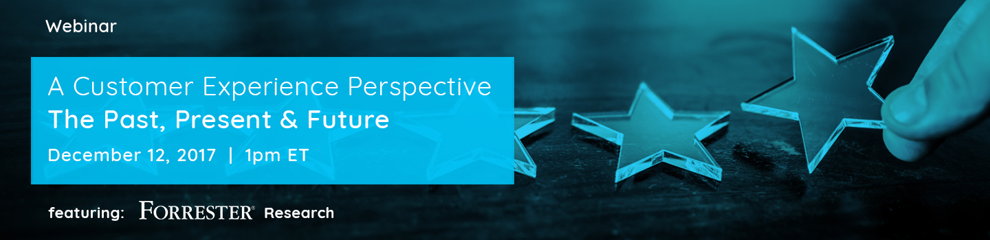 A Customer Experience Perspective Webinar