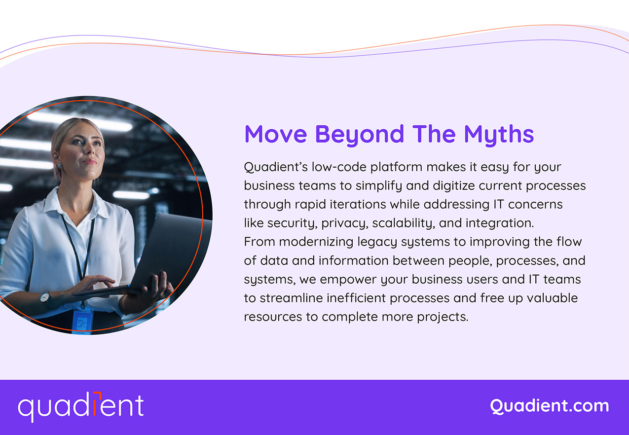 Debunking 4 myths about low-code