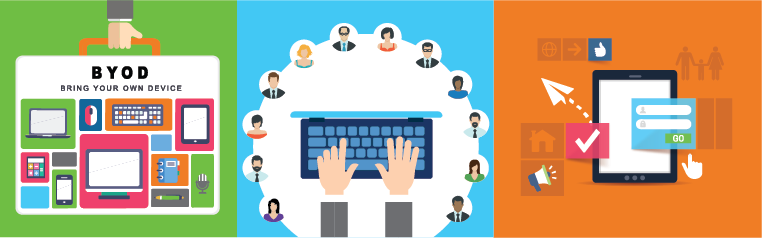 Bring your own device graphic