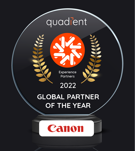 Canon Globaler Partner des Jahres 2022