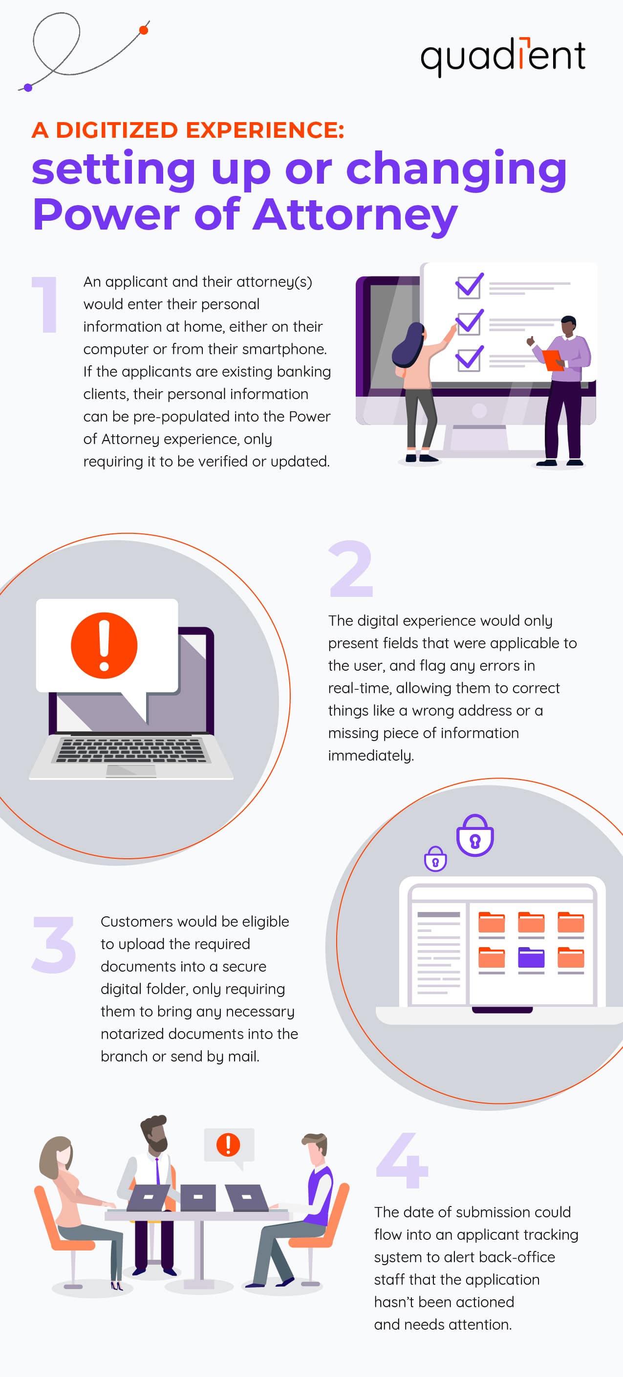 A digitized experience: setting up or changing Power of Attorney