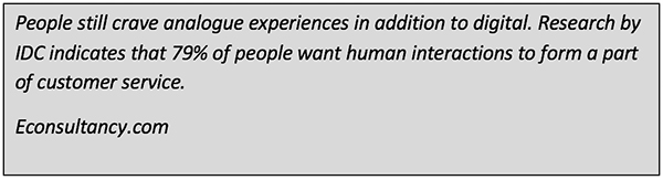 Não Atire Todos os Seus Ovos para o Cesto Digital: Porque é que as companhias de seguros devem utilizar uma abordagem CX Híbrida