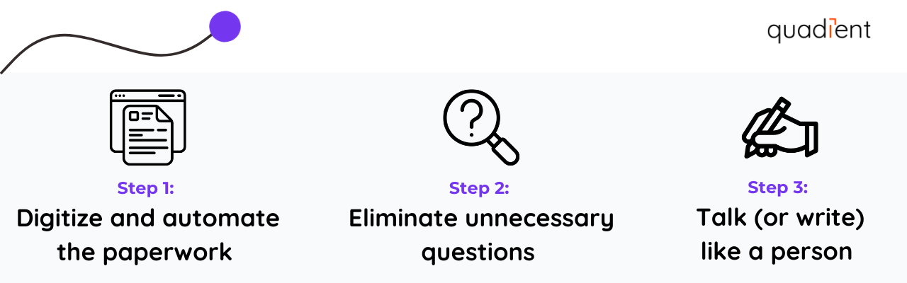 Practical steps to improve customer engagment and how you produce existing paperwork