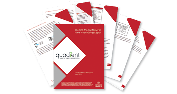 white paper keeping the customer