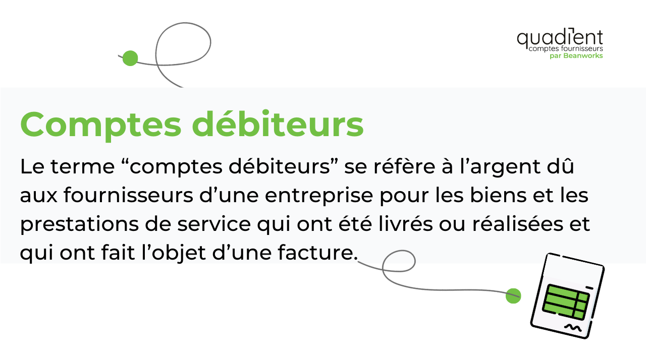 comptes débiteurs