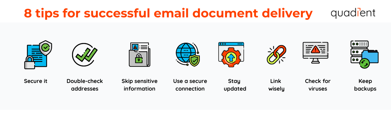 8 tips for successful email document delivery
