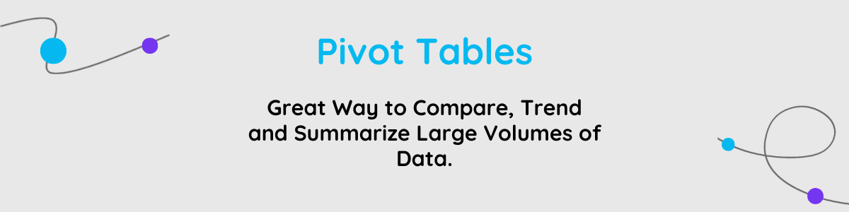 Pivot Tables