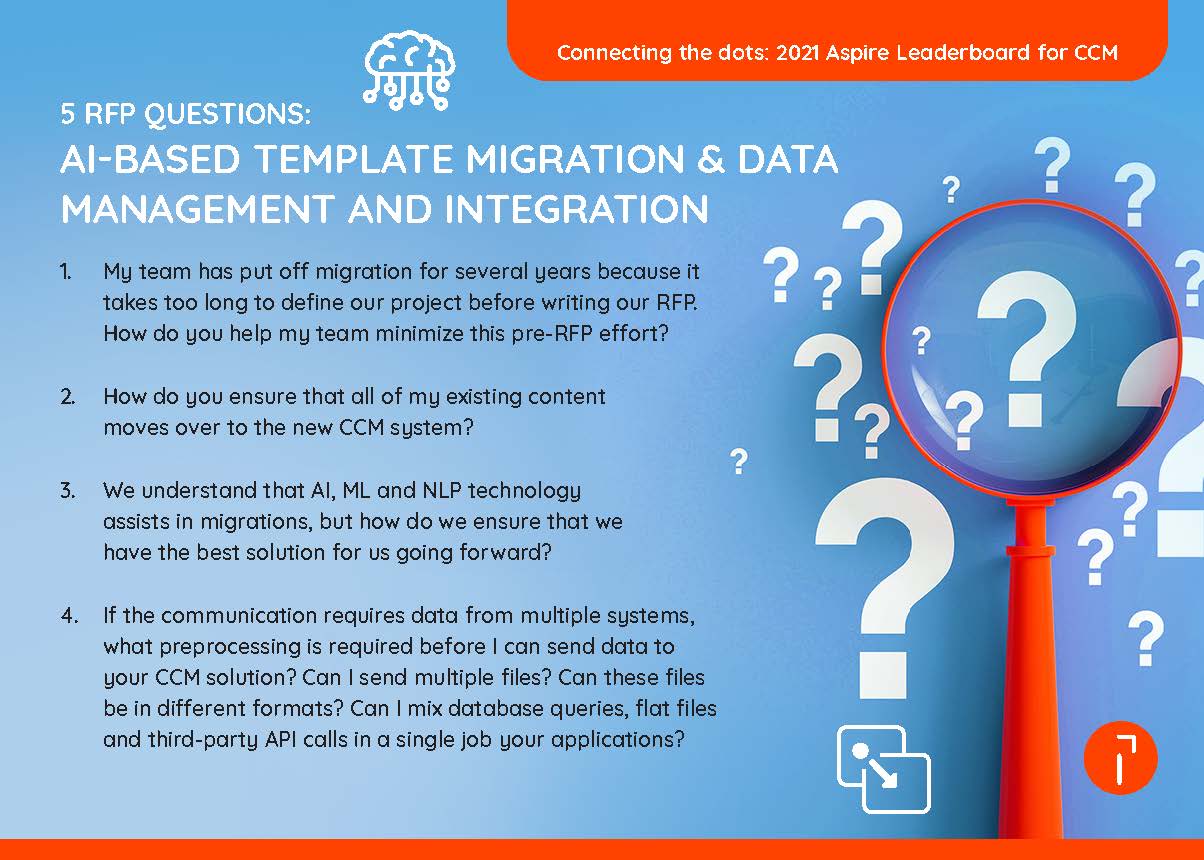 RFP CCM AI migration data 
