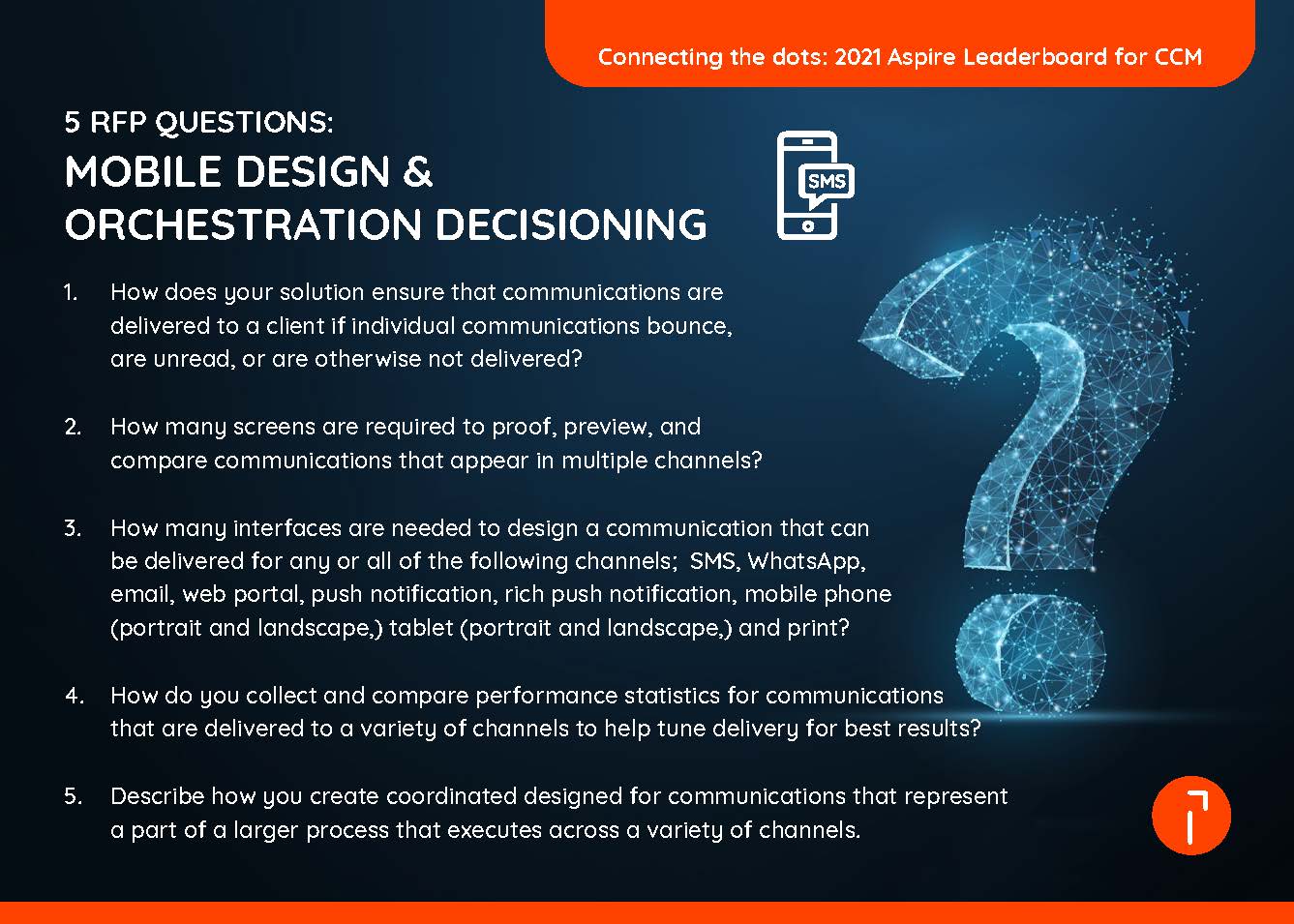RFP mobile design orchestration CCM 