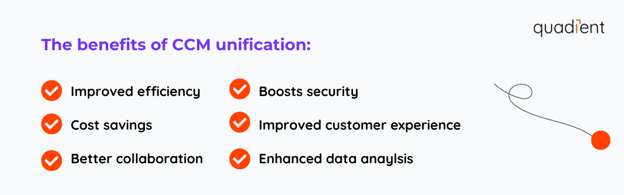 the benefits of CCM unification