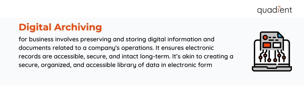 digital archiving definition