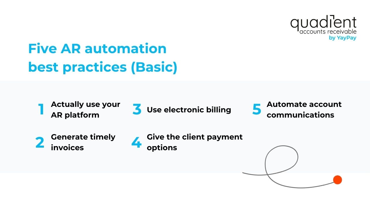 5 AR automation best practices