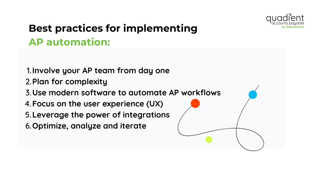 best practices for implementing ap automation