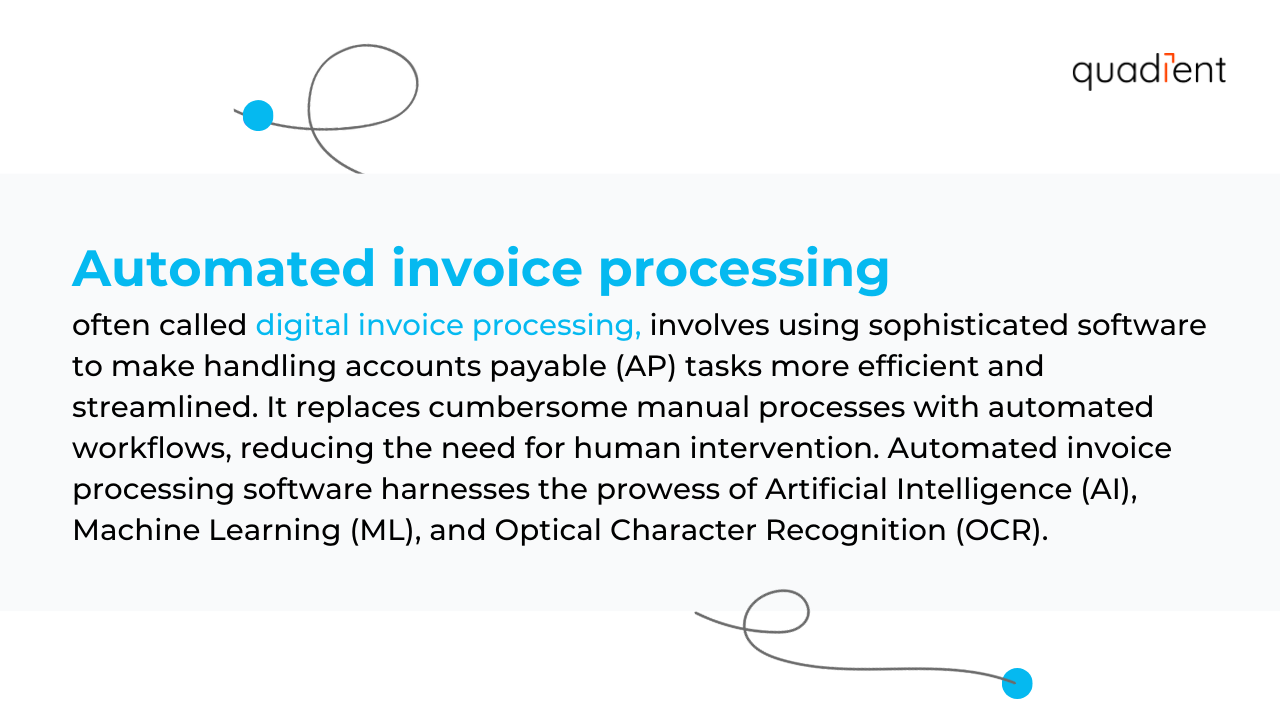 what is automated invoice processing