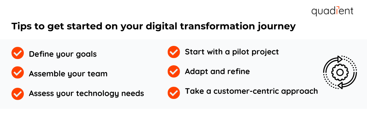 tips to get started on your digital transformation journey