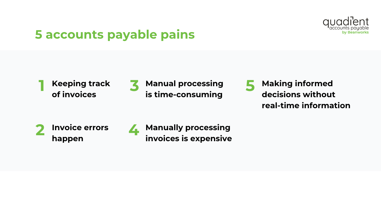 5 accounts payable pains