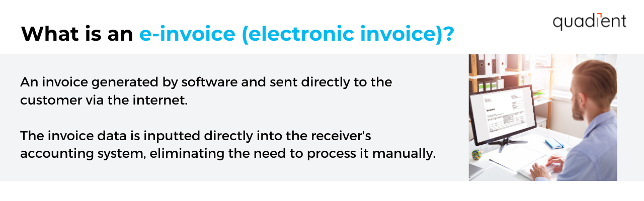 what is an e-invoice