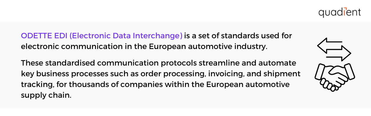 what is ODETTE EDI?
