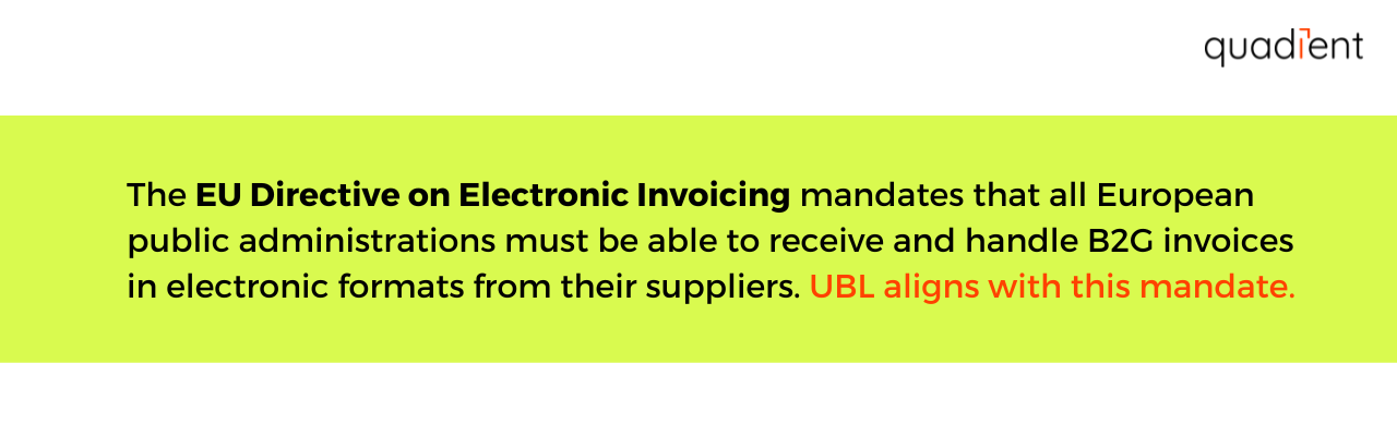 EU directive on Electronic invoicing