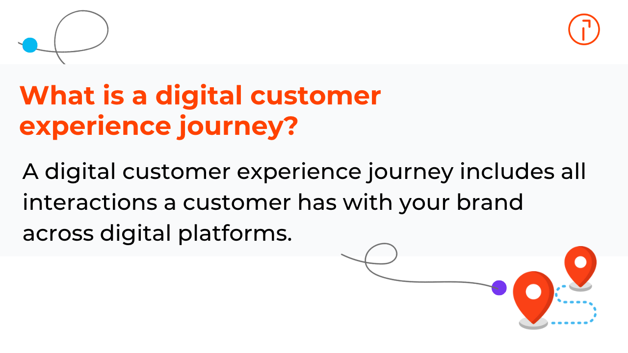 What is digital customer experience journey